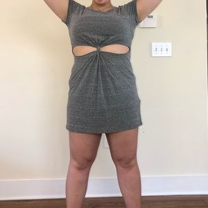 Urban outfitters gray t-shirt dress